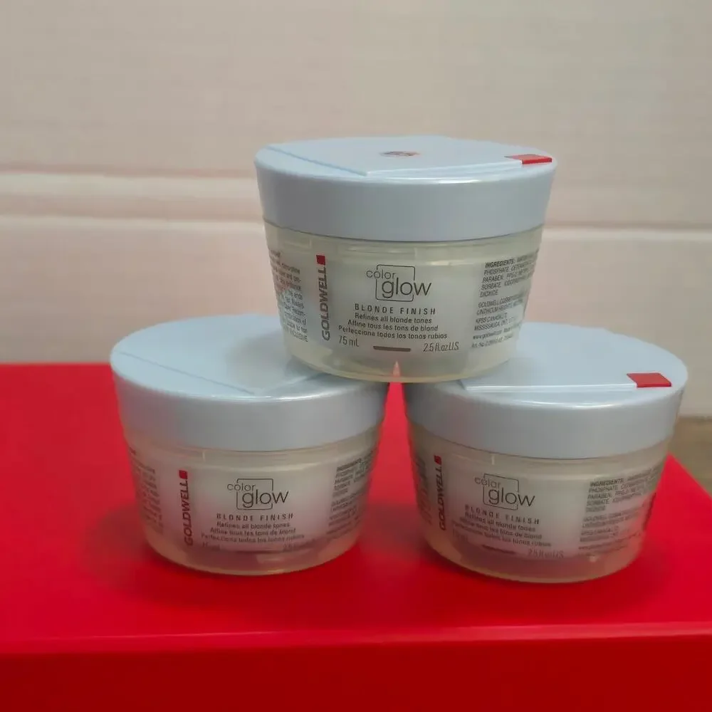 Goldwell Color Glow Blonde Finish lot of 3 New